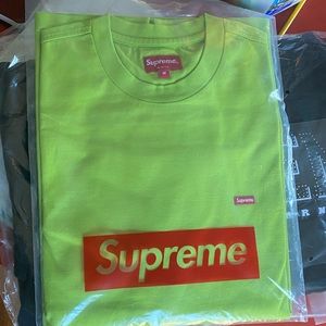 Supreme small logo long sleeve tee